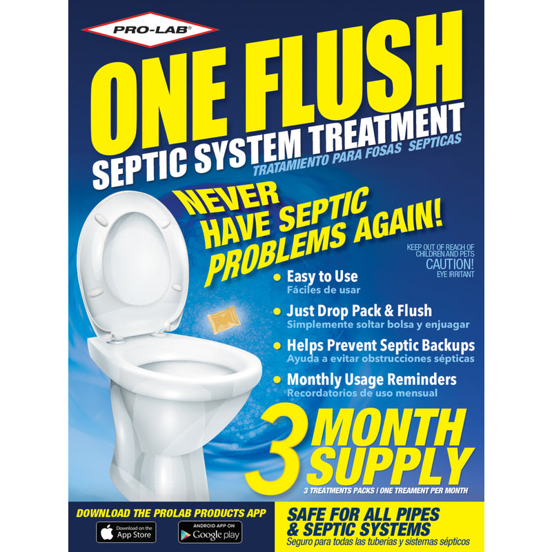 ONE FLUSH SEPTIC ENERGZR