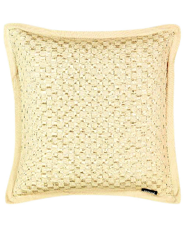 Mod Lifestyles Honeycomb Texture Lumbar Pillow Flange Edge， 20 x 20