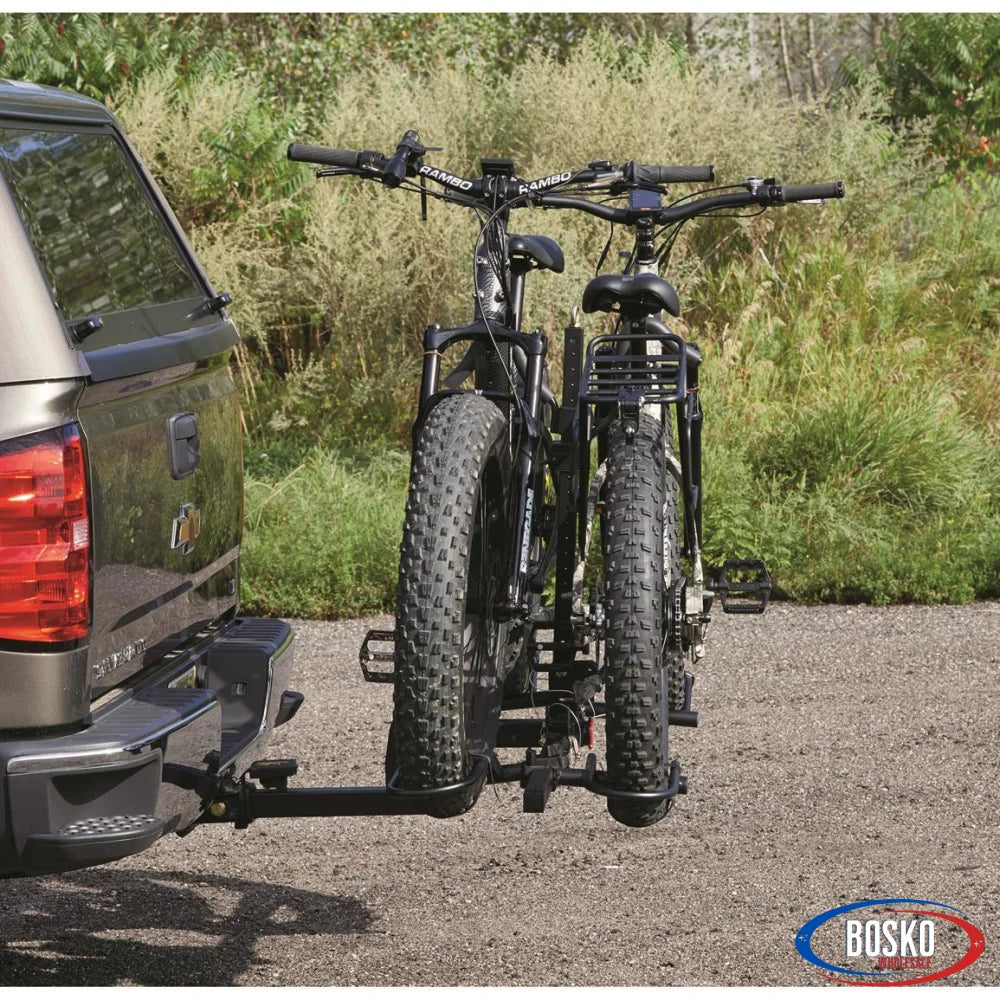 Guide Gear 2-Bike Capacity Fat Tire Bike Carrier Rack: the Ultimate Solution for Transporting Your Fat Tire Bikes Safely