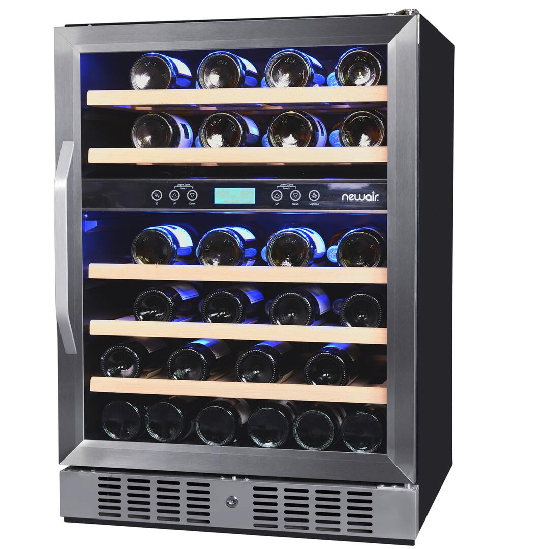 NewAir AWR460DB 24 Inch Stainless Steel Wine Cooler