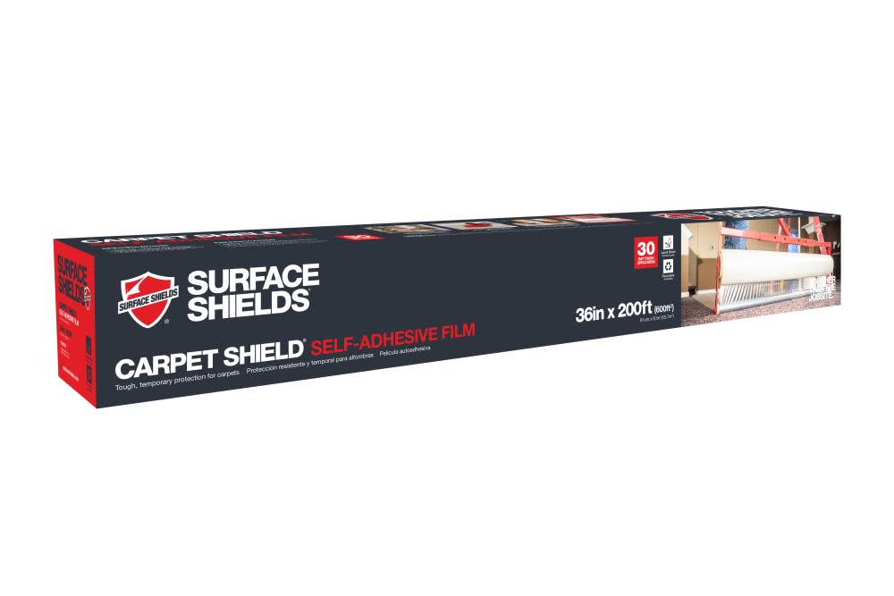 36in x 200ft Carpet Shield Self Adhesive Protection Film