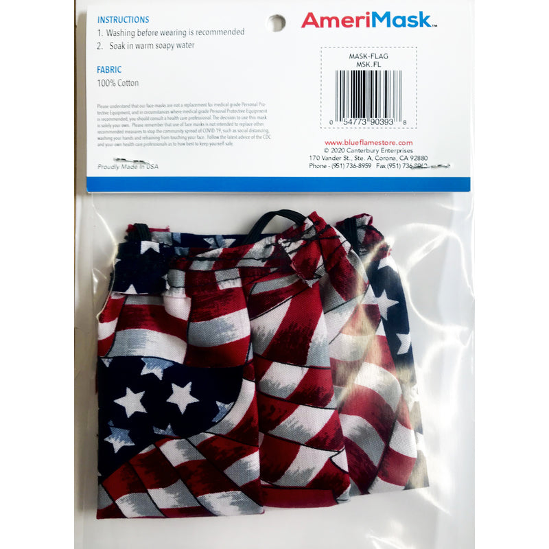 FACE MASK AMERICAN FLAG