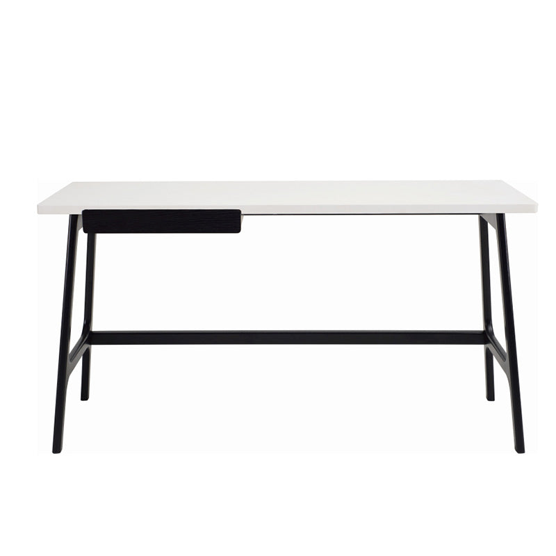 MOREY Study Desk - White & Black