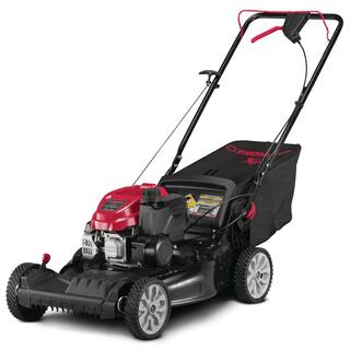 Troy-Bilt XP 21 in. 149 cc Vertical Storage Series Engine 3-in-1 Gas FWD Self Propelled Lawn Mower TB260 XP Space Saver