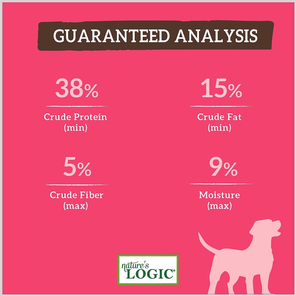 Nature's Logic Canine Pork Meal Feast All Life Stages Dry Dog Food