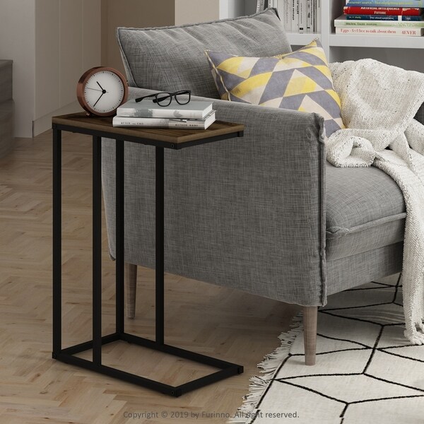 Furinno Camnus Modern Living Sofa Side Table