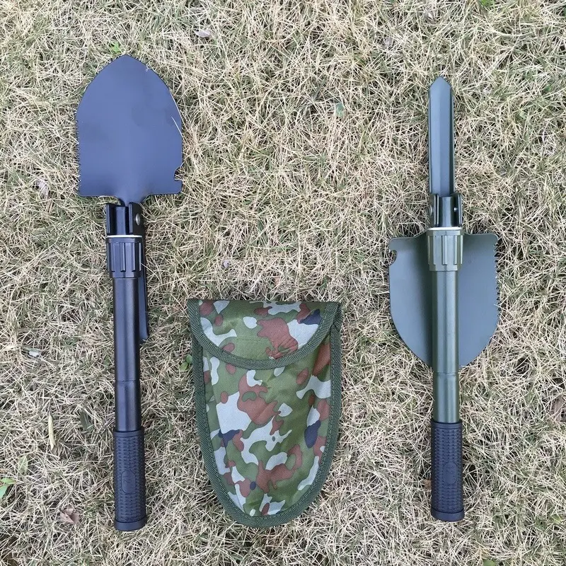 Tactical folding survival foldable portable hand Camping multi function shovel