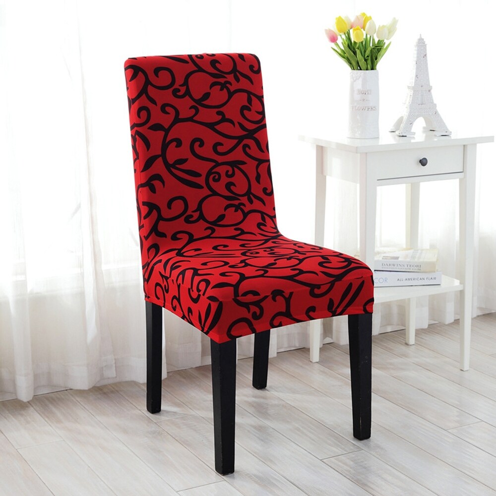 Stretchy Dining Chair Cover Short Chair Covers Washable Protector