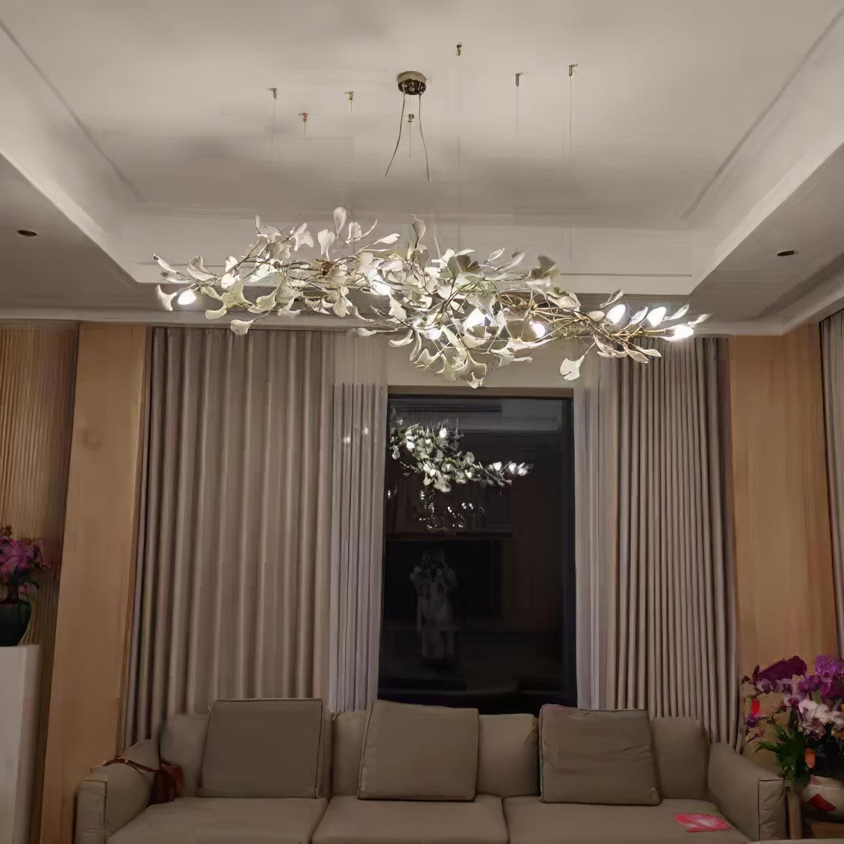 Gingko Chandelier B