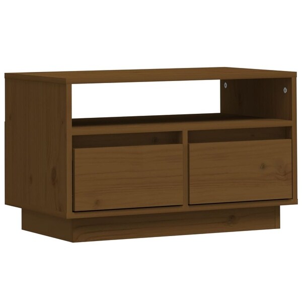 vidaXL TV Cabinet Honey Brown 23.6