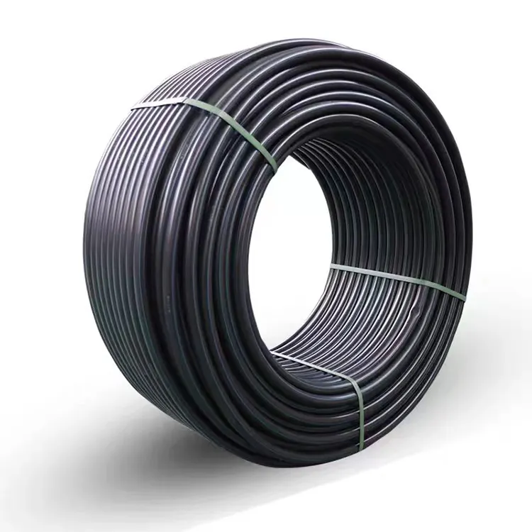 garden greenhouse water supply plastic soft tube black flexible pe tape line tubing 16mm lay flat plastic pe pipe hose