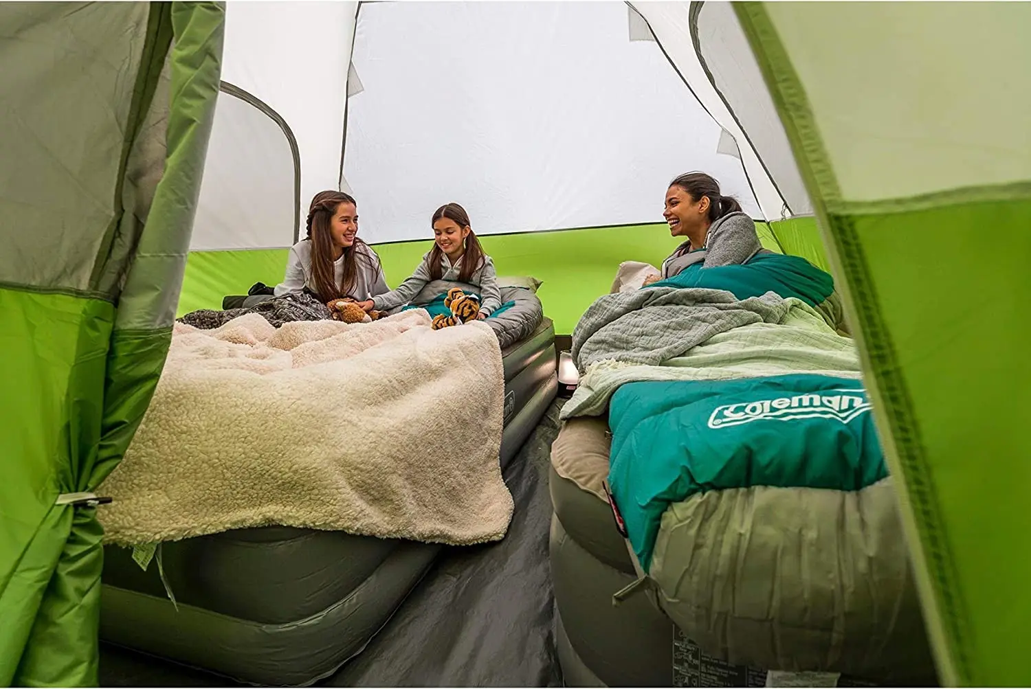 Special Price Evanston Screened Camping Tent  6/8 Person Weatherproof Tent with Roomy Interior Includes Rainfly