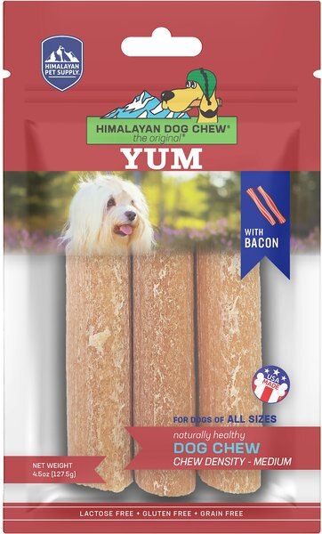 Himalayan Pet Supply yakyYUM Bacon Flavor Dog Treats