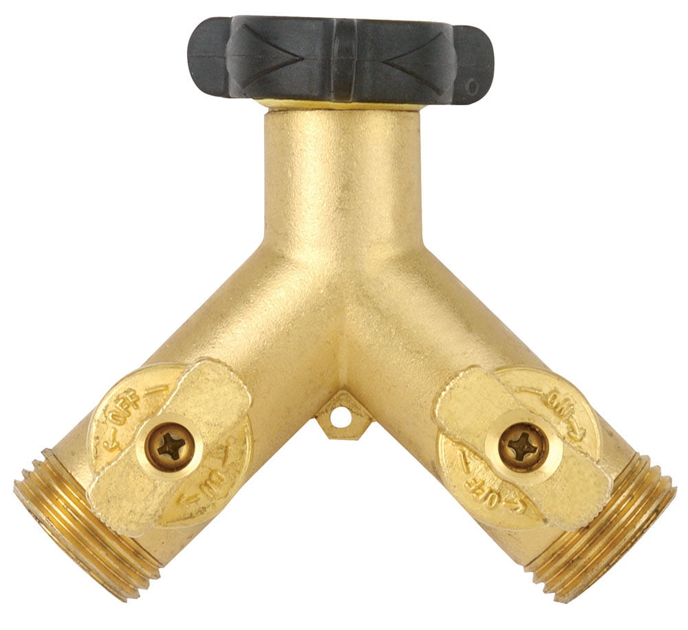 Gilmour Brass High Flow 2-Way Shut-Off Valve