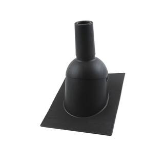 Perma-Boot Pipe Boot for 2 in. I.D. Vent Pipe Black Color New ConstructionReroof PB 312-2BK