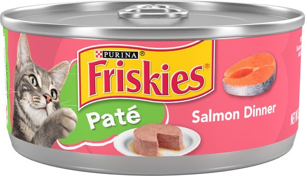 Friskies Pate Salmon Dinner Canned Cat Food