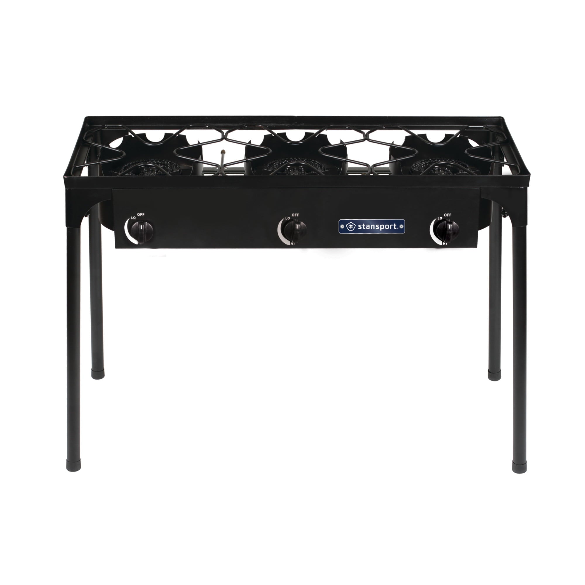 Stansport Outdoor Stove With Stand - Three Burners