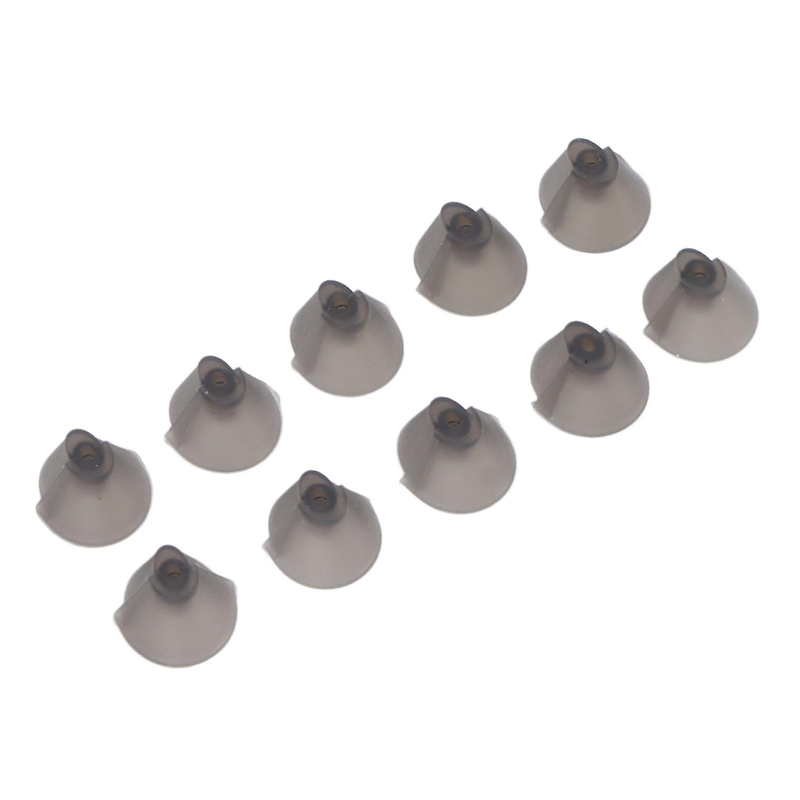 10pcs Hearing Aid Eartips Washable Detachable Static Free Soft Silicone Hearing Aid Domes