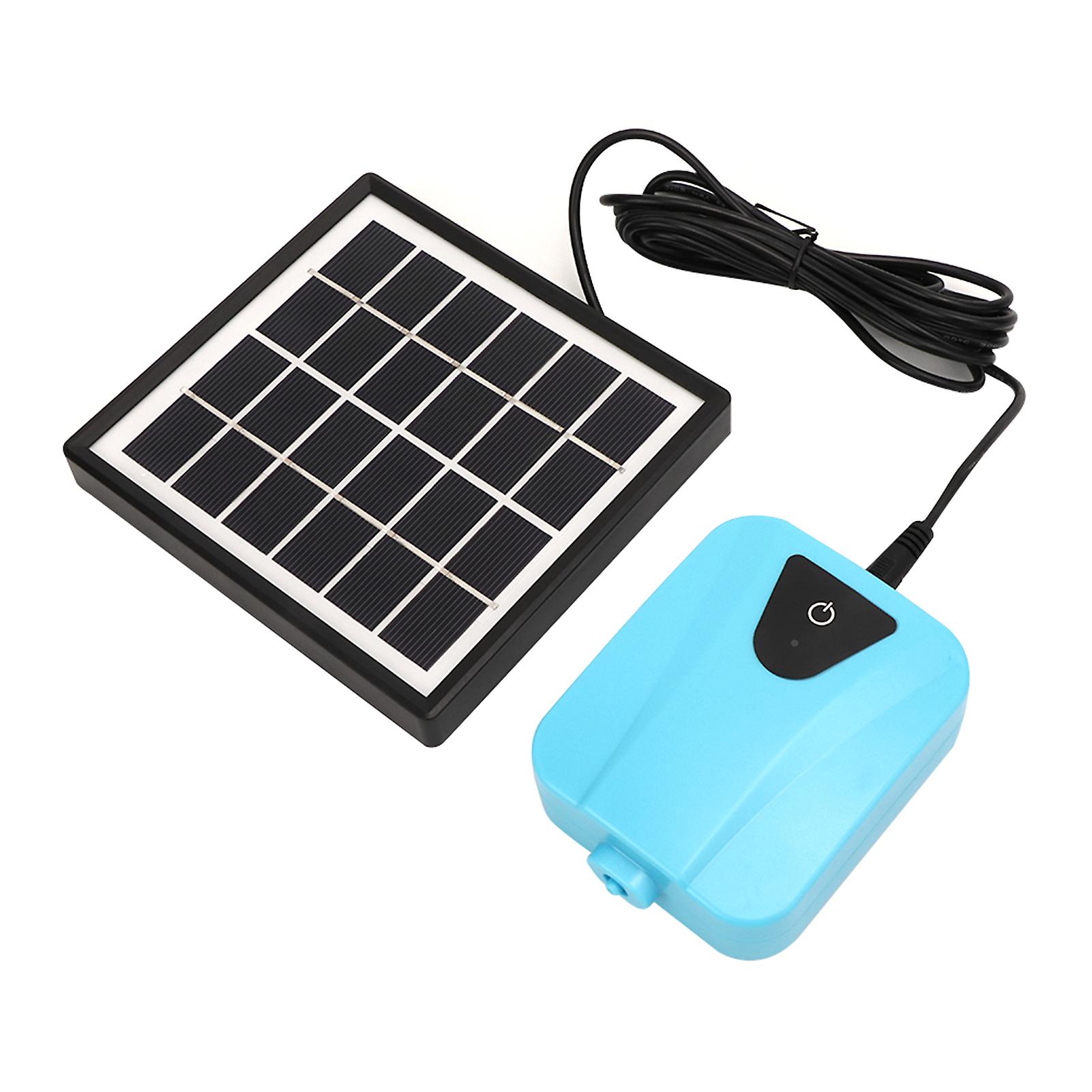 Ap003 Solar Powered Air Pump Ac/dc Dual-use Solar Aerator Oxygenator Pump For Aquariums