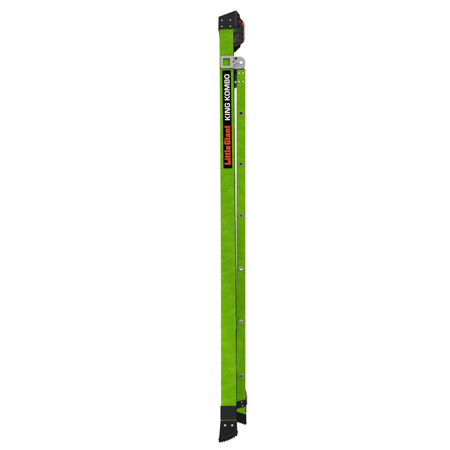 Little Giant 8 ft. H Fiberglass Step Ladder Type IAA 375 lb. capacity