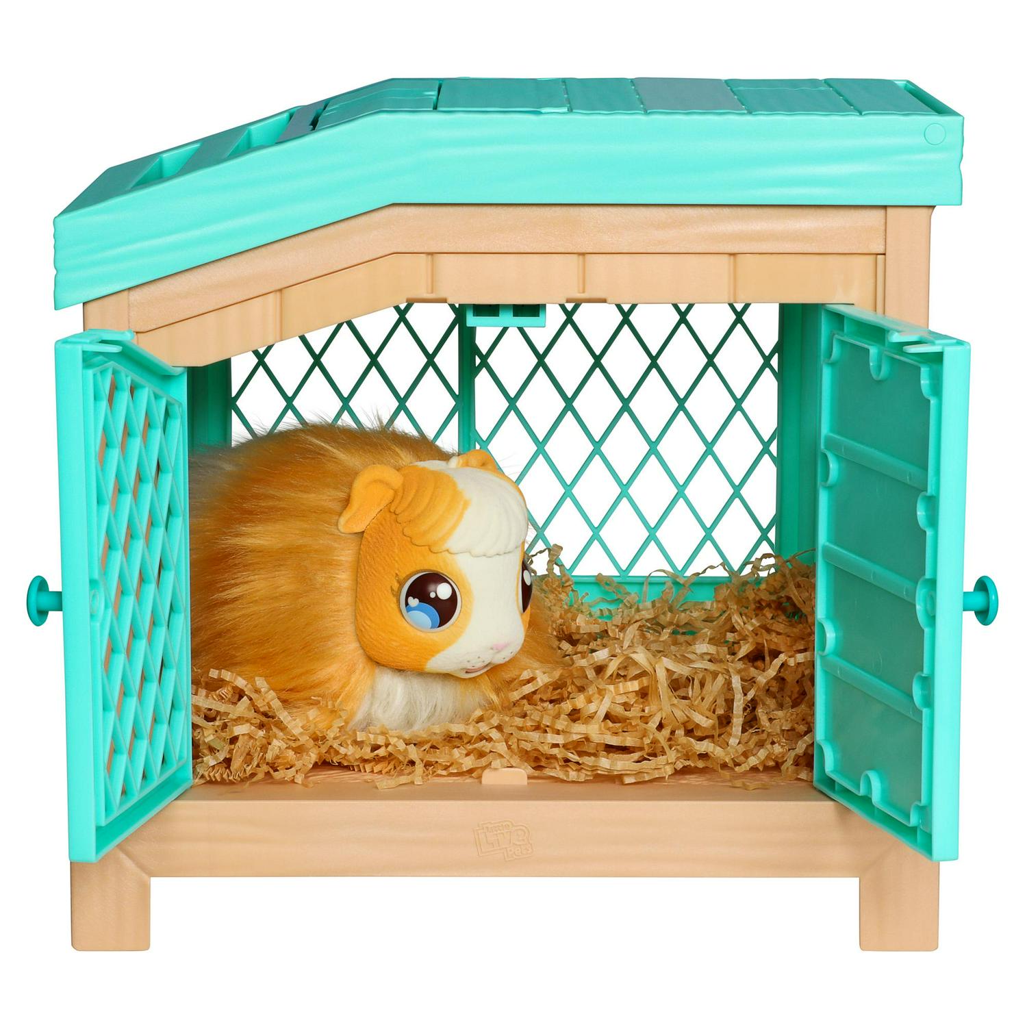 Little Live Pets Mama Surprise Soft Interactive Mama Guinea Pig and her Hutch and her 3 Surprise Babies 20+ Sounds and Reactions Toys for Kids Ages 4+  Crowdfused