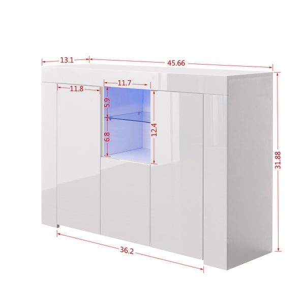 Hallway Living Room TV Stand Unit Display Cabinet with Drawer and 2 Doors