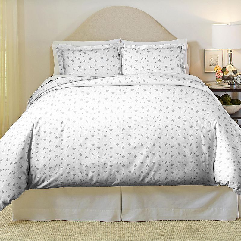 Pointehaven Luxury Cotton Flannel Duvet Cover Set