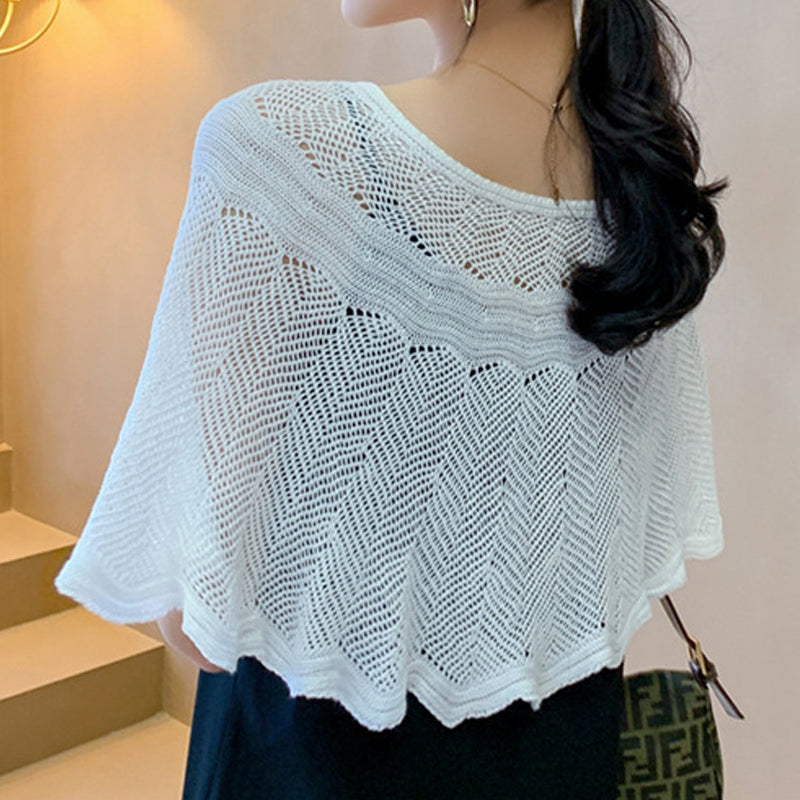 Knitted Sun-proof Shawl