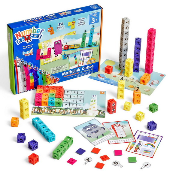 hand2mind 93417 MathLink Cubes Numberblocks 1 10 A...