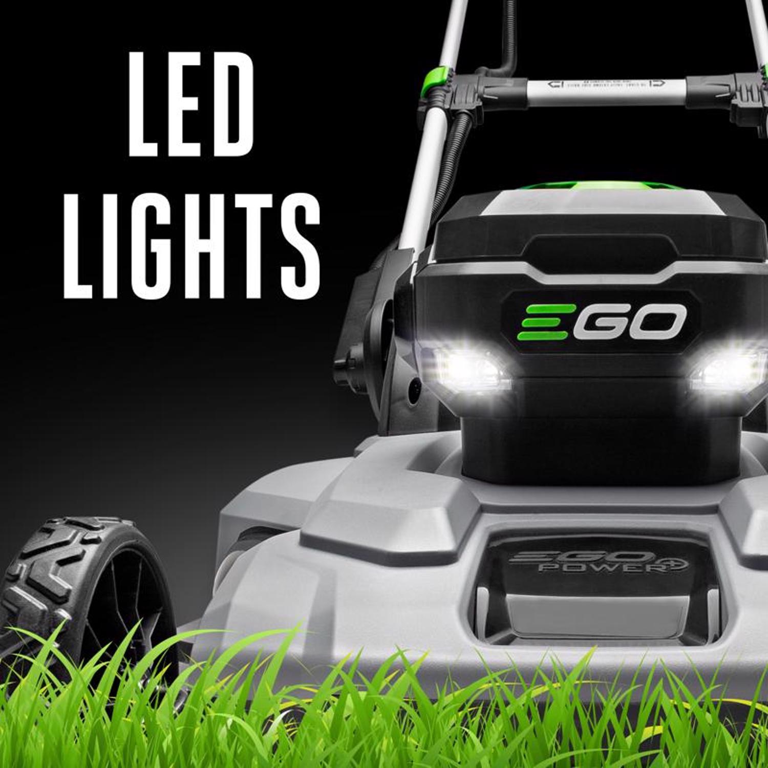 EGO Power+ LM2102SP-A 21 in. 56 V Battery Self-Propelled Lawn Mower Kit (Battery \u0026 Charger) W/ TWO 4.0 AH BATTERIES