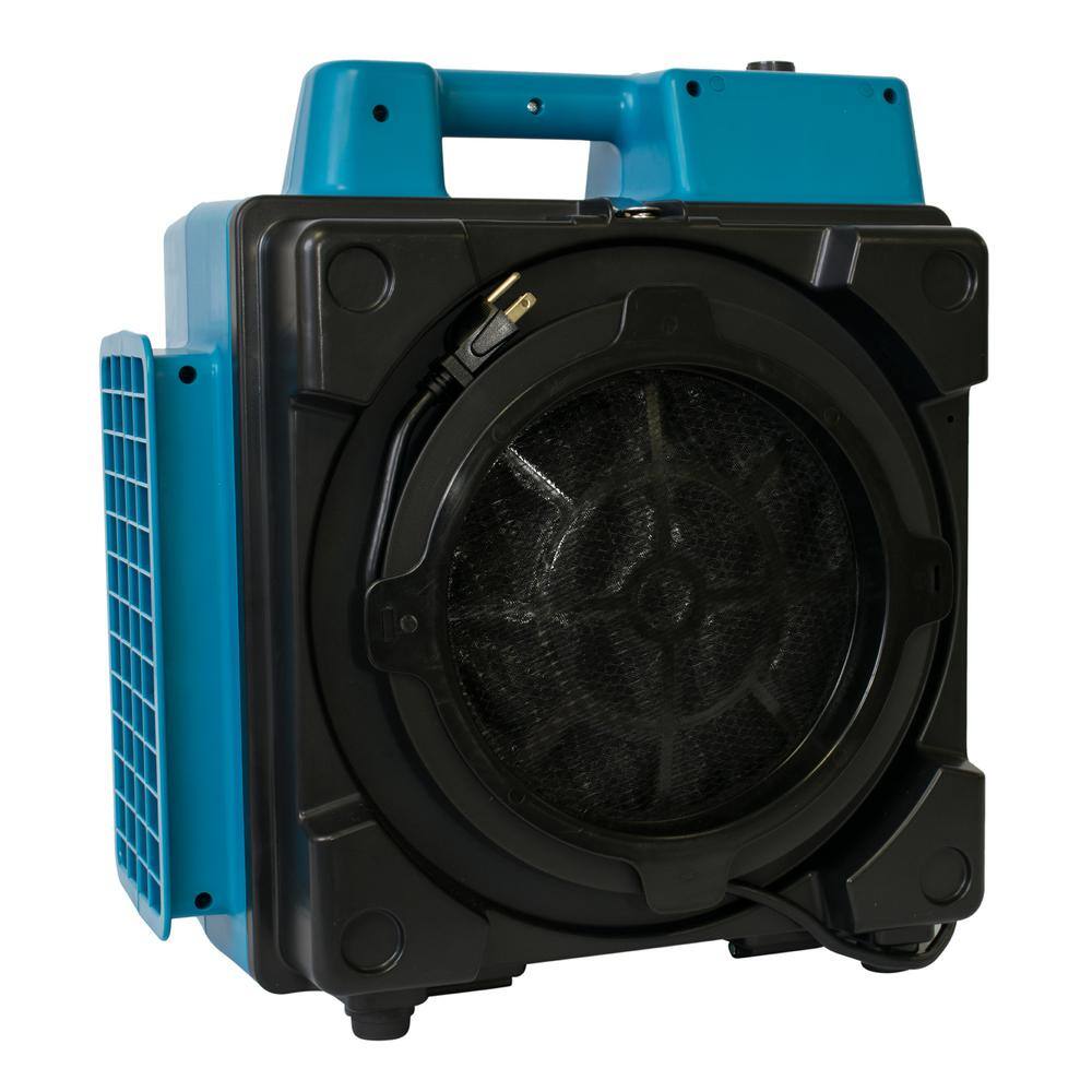 XPOWER 550 CFM Commercial 4-Stage Filtration HEPA Purifier System Mini Air Scrubber X-2580