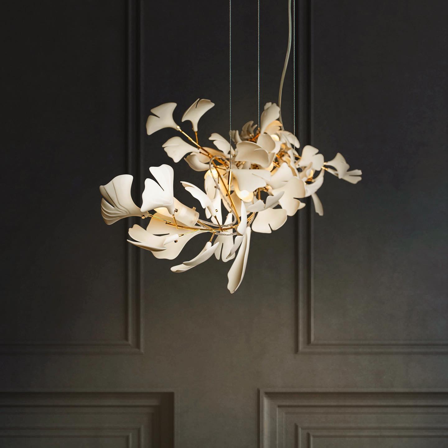 Gingko Chandelier G