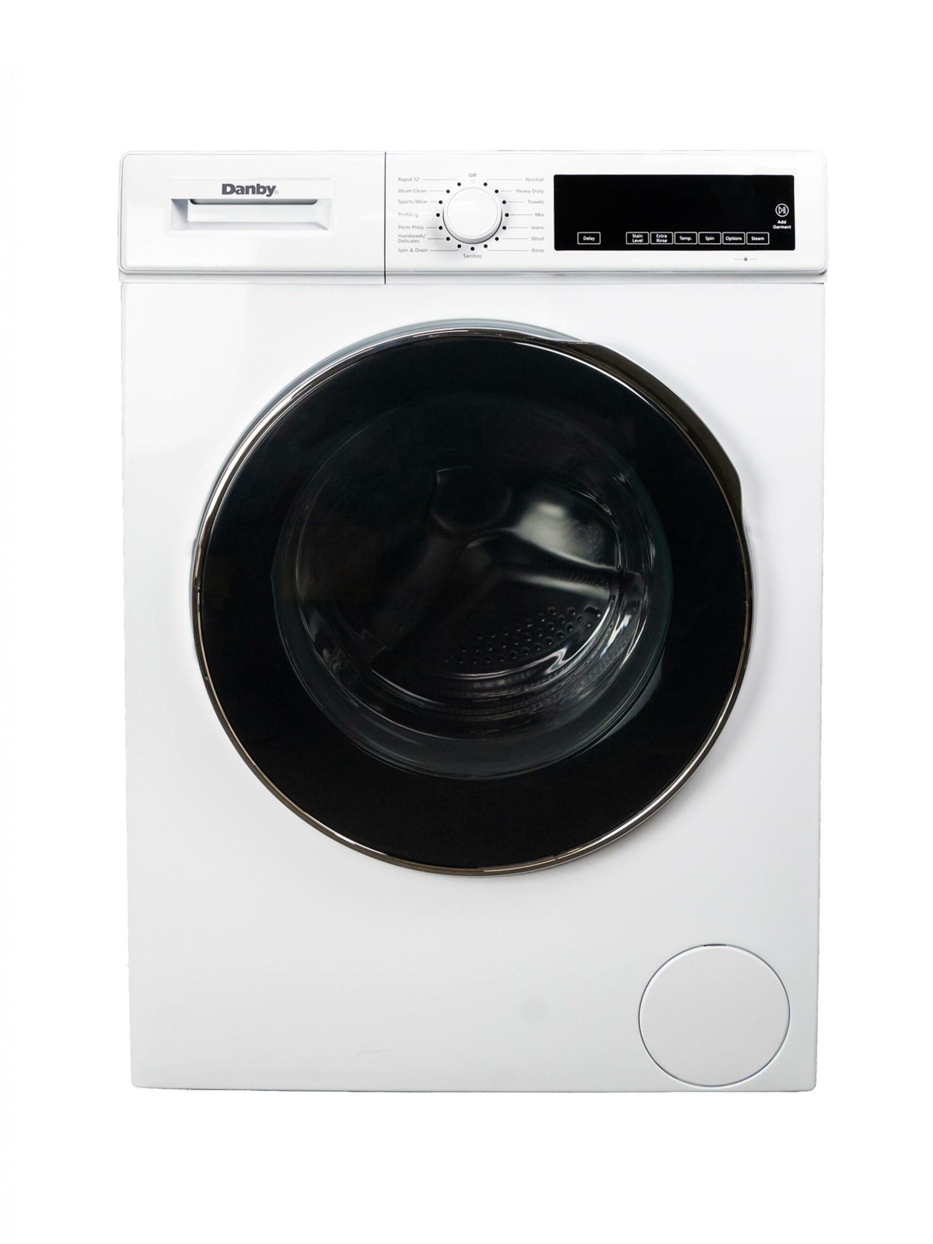 Danby DWM022D3WDB Danby 24-Inch, 2.2 Cu Ft. Stackable Front Load Washer With Steam In White