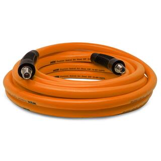 WEN 25 ft. x 38 in. 300 PSI Hybrid Polymer Pneumatic Air Hose AH3825