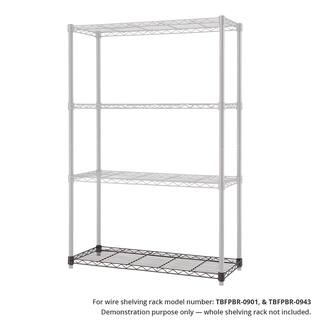 TRINITY 36 in. W x 14 in. D Individual NSF Dark Bronze Shelf PBR-03-007-3614