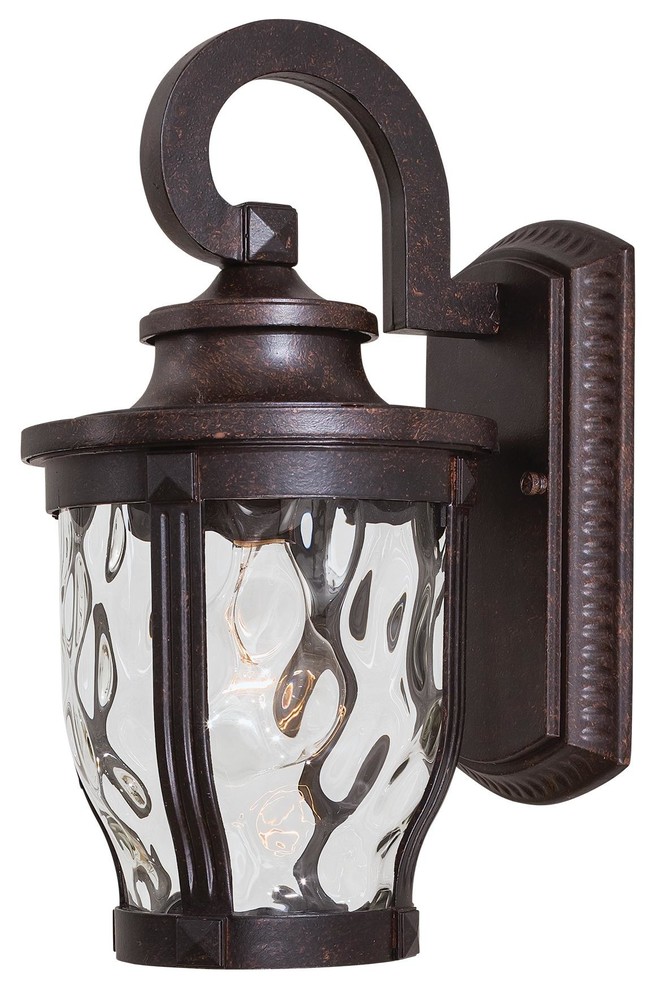 Minka Lavery Merrimack 1 Light Corona Bronze Outdoor Wall Light   Traditional   Outdoor Wall Lights And Sconces   by Buildcom  Houzz