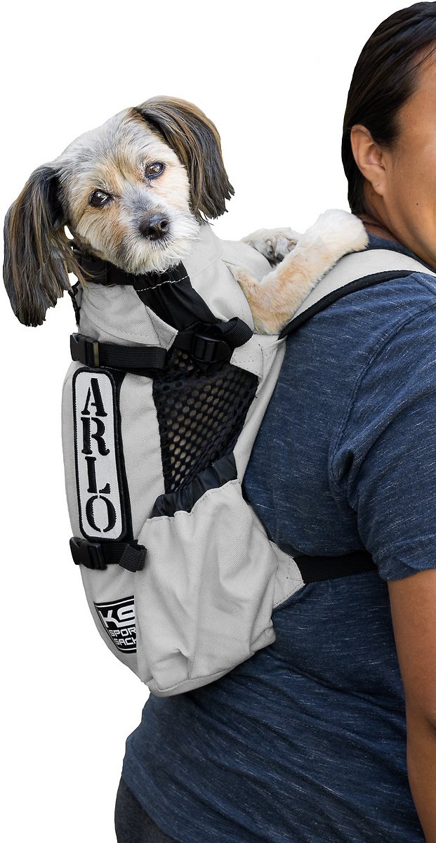 K9 Sport Sack Air 2 Forward Facing Dog Carrier Backpack， Light Grey