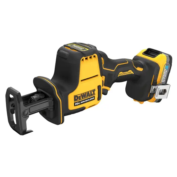 DEWALT ATOMIC 20V MAX* Cordless One-Handed Reciprocating Saw Kit with POWERSTACK Battery