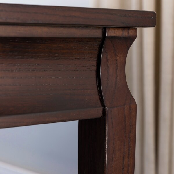 Traditional Living Room Wood Hall Console