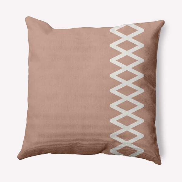 Zipper Stripe Nautical Indoor/Outdoor Throw Pillow