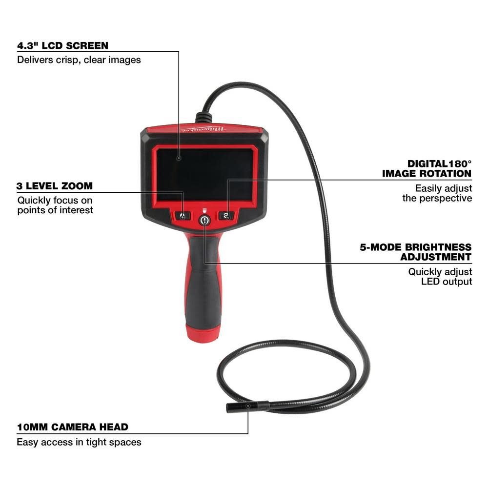 Milwaukee M-Spector 4 Inspection Camera 2319-20 from Milwaukee