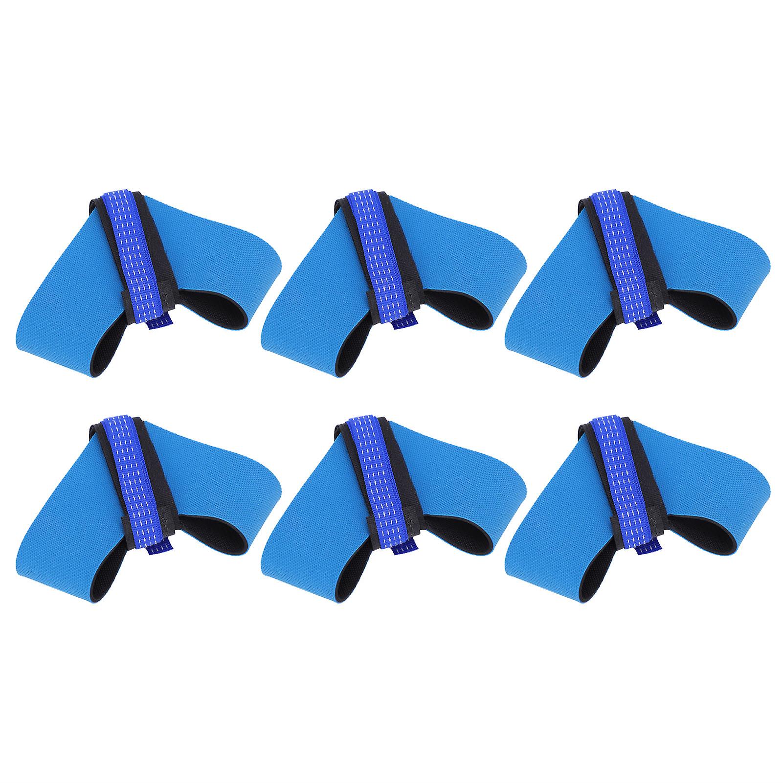 10pcs Antistatic Foot Strap Blue Synthetic Rubber Band Workshop Accessories Jwd001