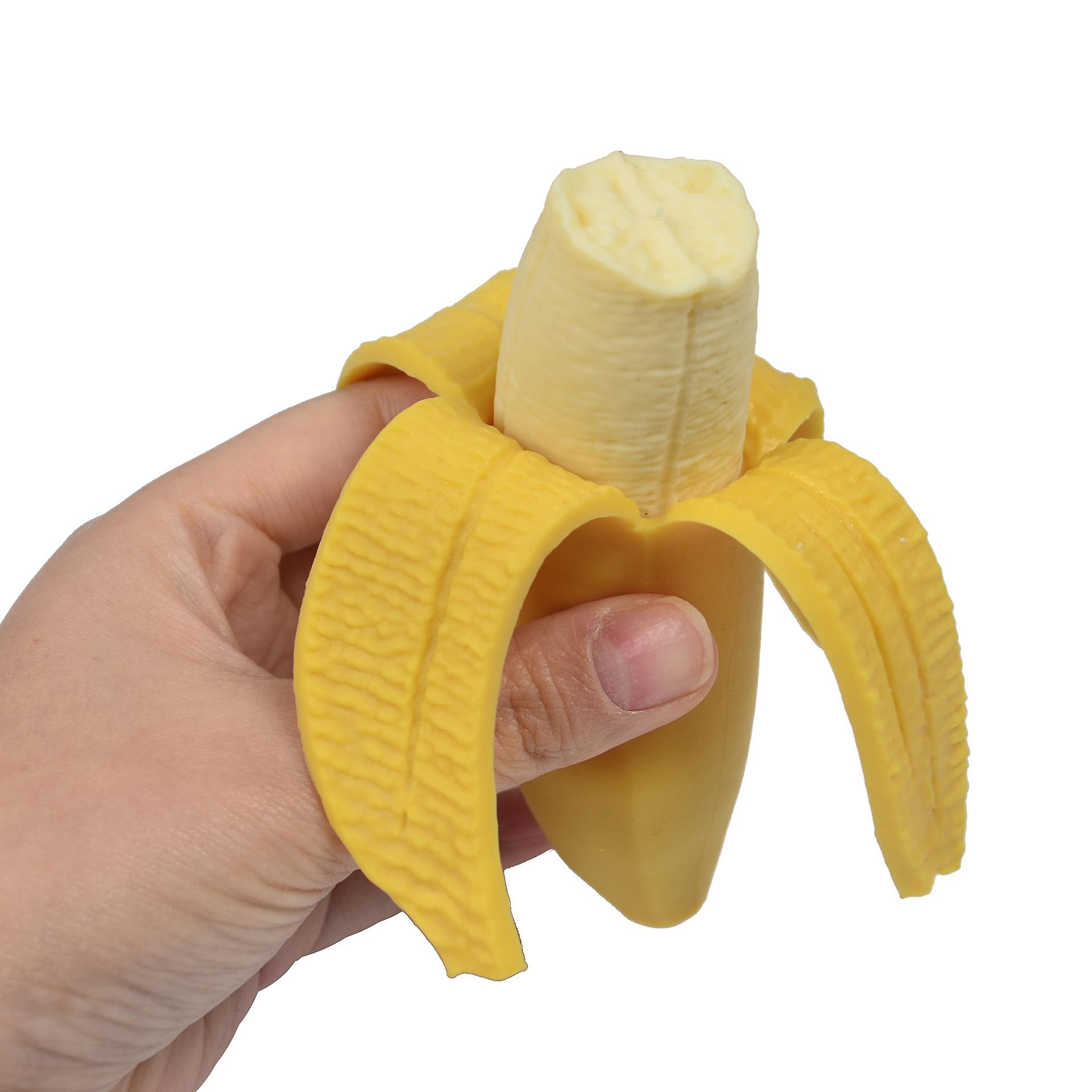 3pcs Squeezed Peeling Banana Vent Toys Stress Relief Toy Vent Toys