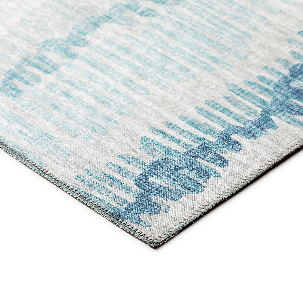 Indoor/Outdoor Rylee Sketches Washable Rug New.