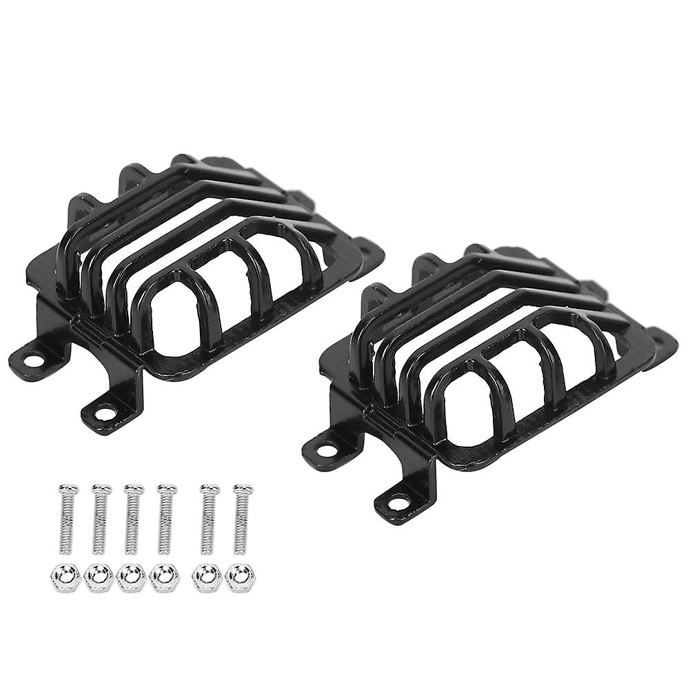 Rc Front Lamp Guards Headlight Side Light Cover Fit For Traxxas Trx-4 G500 Tx-6 G63