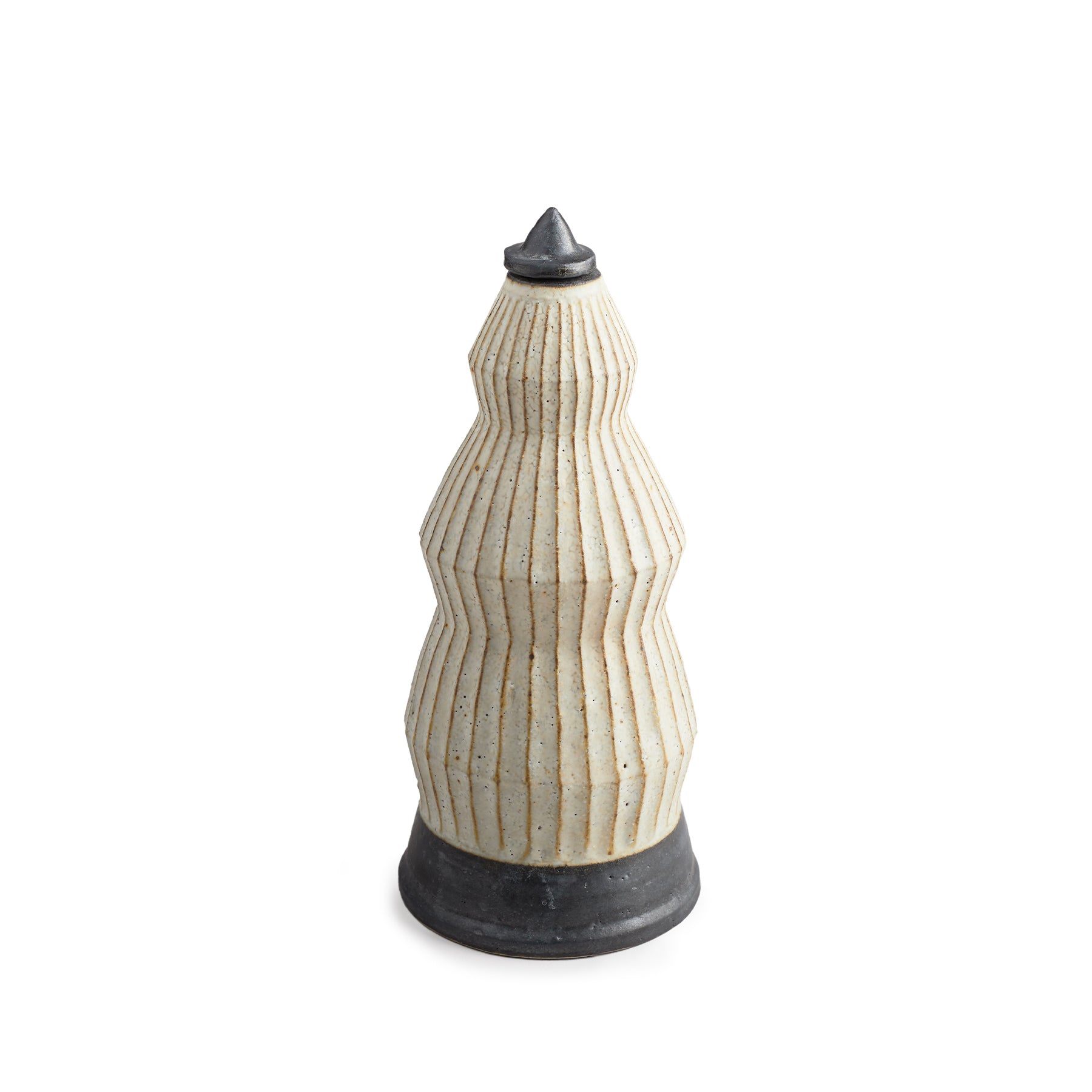 #65 Pleated Zig Zag Bottle