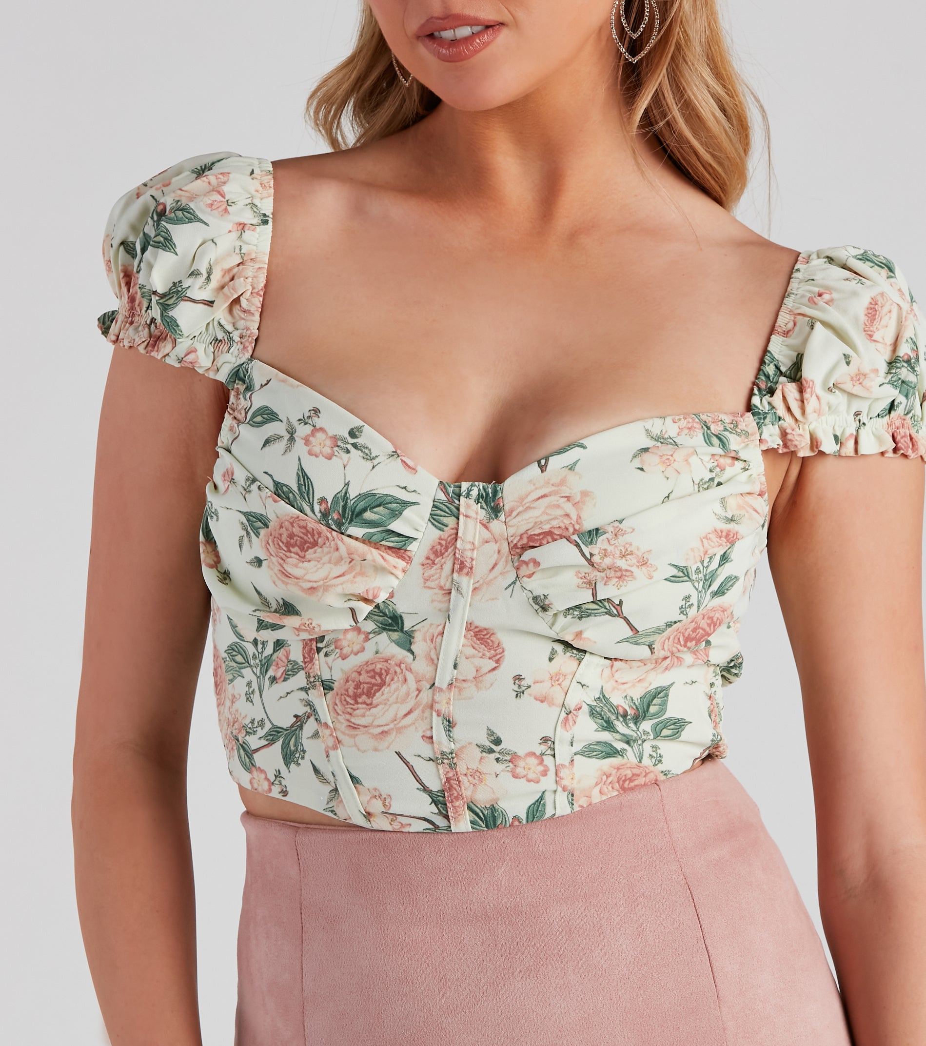 Dreaming of Florals Corset Top