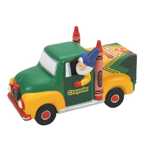 department 56 crayola delivery service christmas decoration #6009835