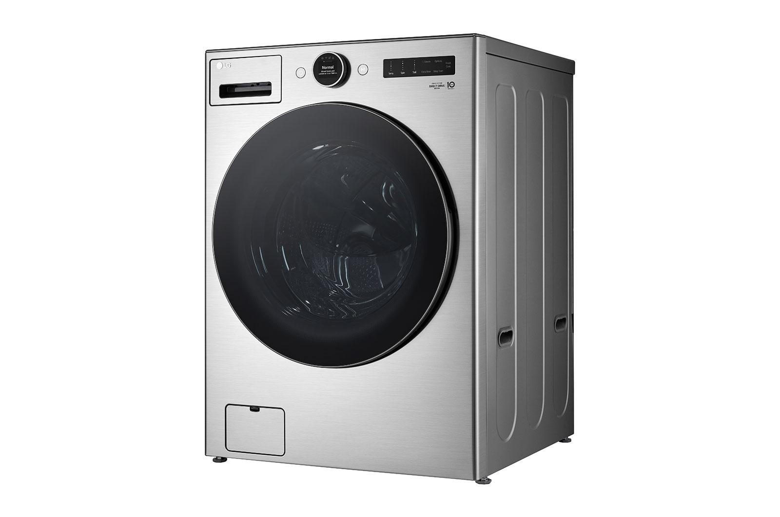 Lg WM5500HVA 4.5 Cu. Ft. Capacity Smart Front Load Energy Star Washer With Turbowash® 360(Degree) And Ai Dd® Built-In Intelligence