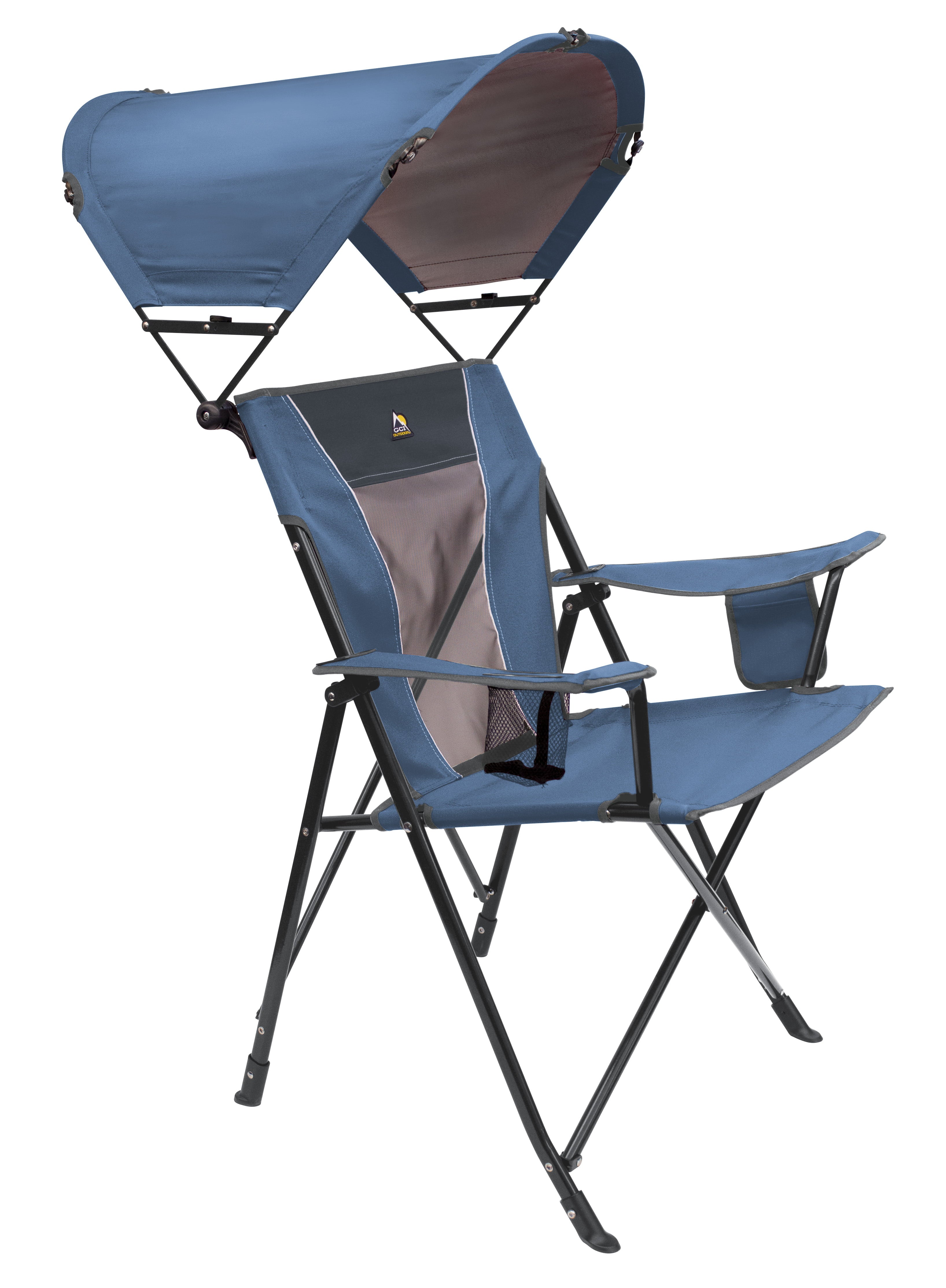 GCI Outdoor SunShade Comfort Pro Chair, Lichen Blue, Adult Chair